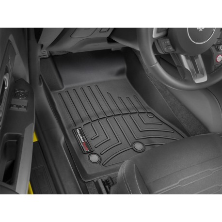 Alfombra Weathertech Mustang 2014up negra
