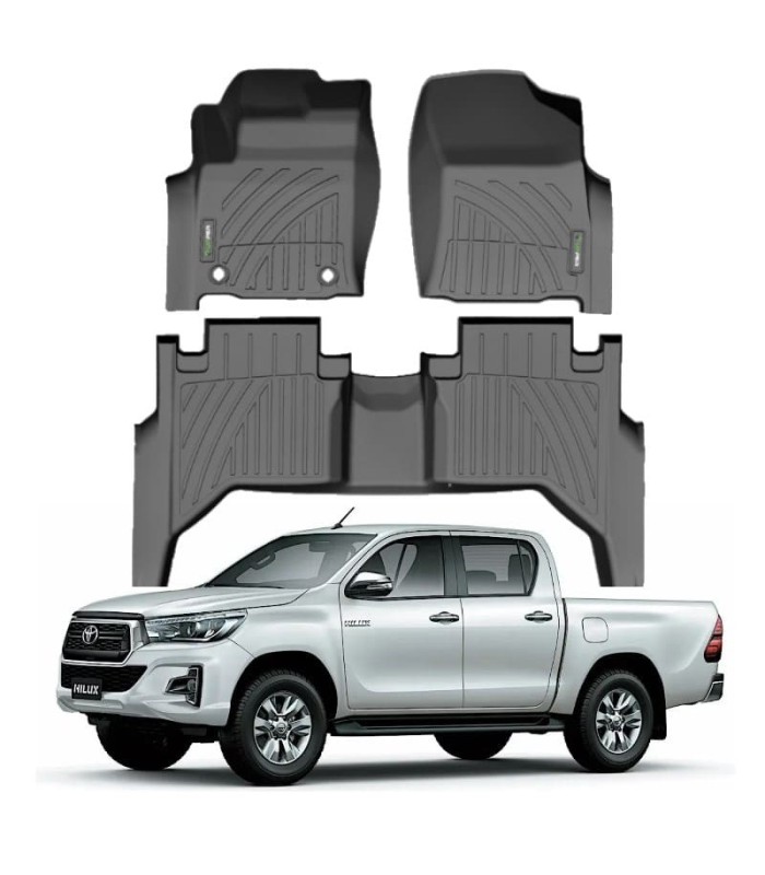 Alfombra Proof hilux Delanteras 2pc
