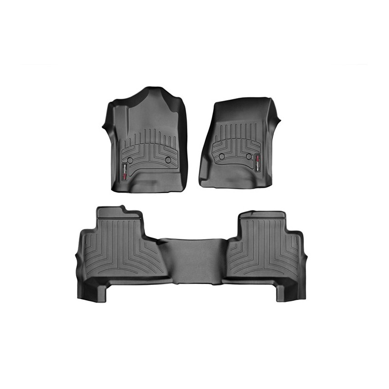 Alfombras weathertech Tahoe 2015up 2 fila negra