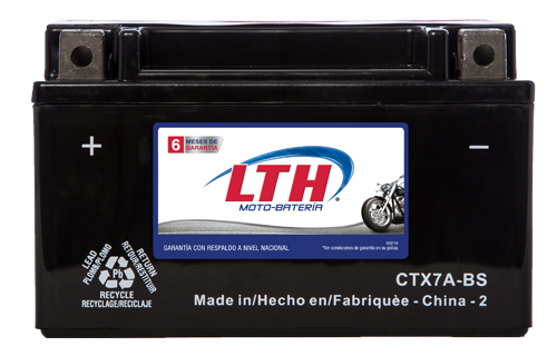 Bateria LTH Moto AGM CTX7A-BS