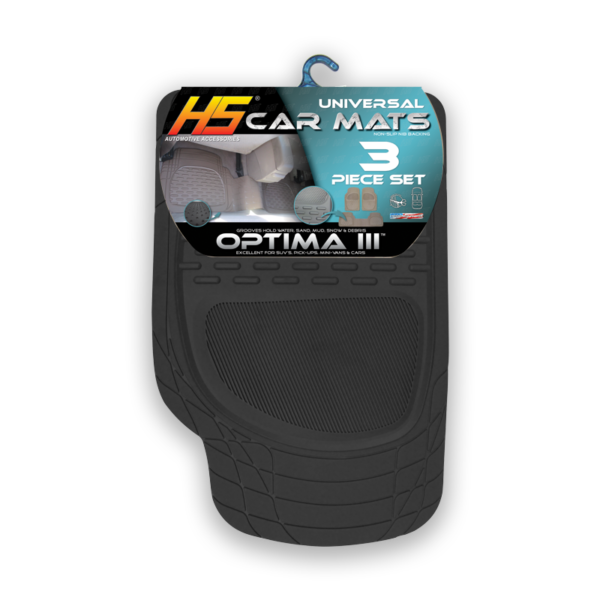 Alfombra Hs Optima 47.430 Negra 4PC