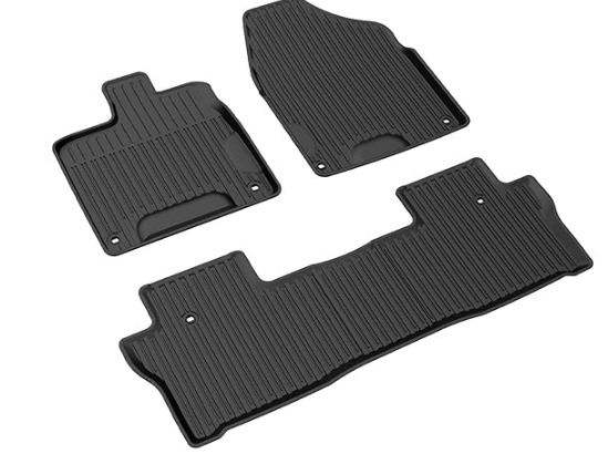 Juego Alfombras Completo Original Weathertech 4Runner con area de carga