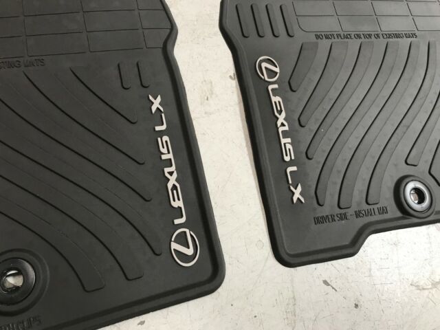 ALFOMBRA OEM LEXUS LX570 2016-2021 GOMA NEGRA