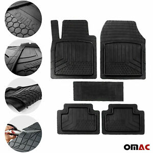 Alfombra Goma 5Pza Oem Explorer Negra 3Fila