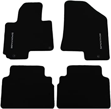 Alfombra Goma Sportage Negra Com 2010