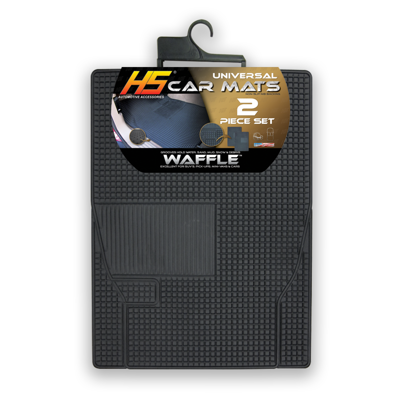 Alfombra Hs 2P Plastica 47.113 Negra