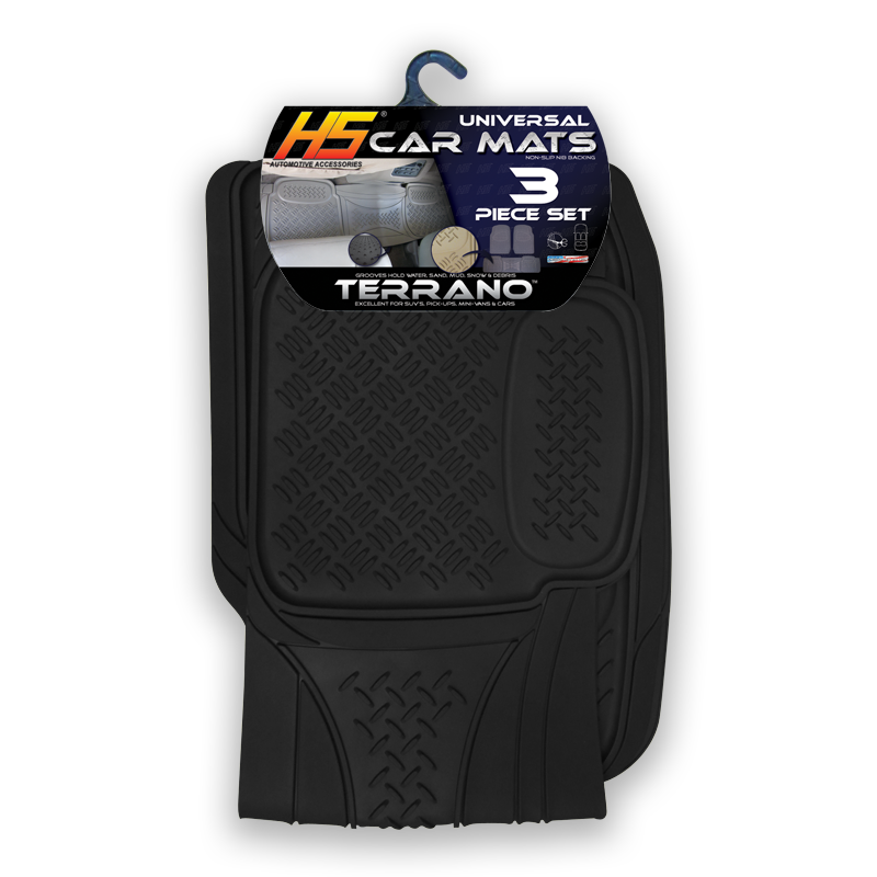 Alfombra Hs 47.830 Terrano 3Pc Negro