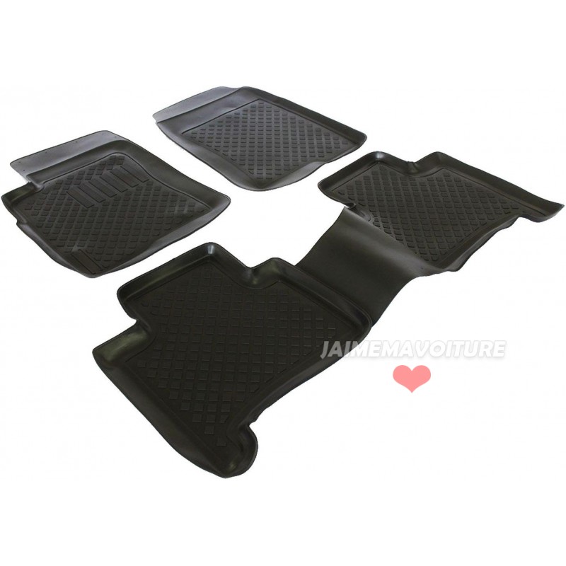 Alfombra Oem Eclipse Prado Negra Goma