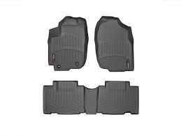 Alfombra Weathertech Rav4 2013/2017 Negro/Crema