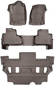 Alfombra Weathertech Tahoe 2015 3 fila Cocoa