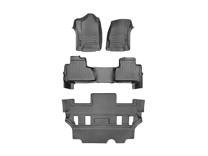 Alfombra Weathertech Tahoe 3 Filas Negra 2015