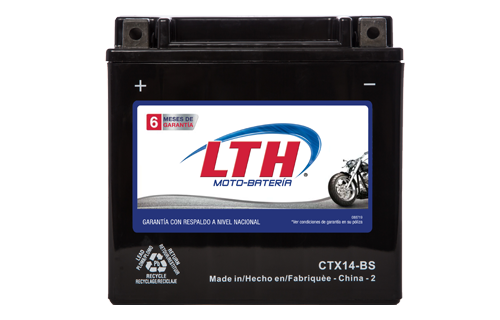 Bateria Lth Moto CTX14-BS