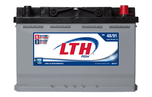 Bateria LTH AGM 48R760