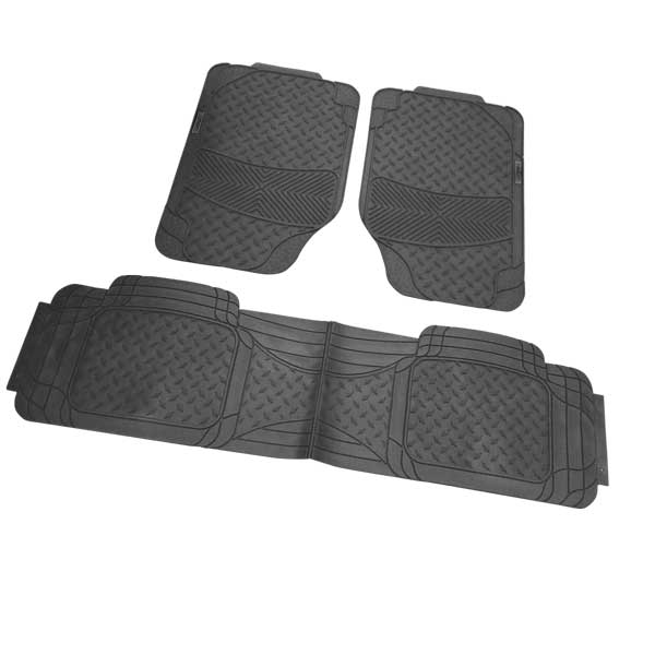 Alfombra Goma 3P 1210P Negra Comando Blackbird