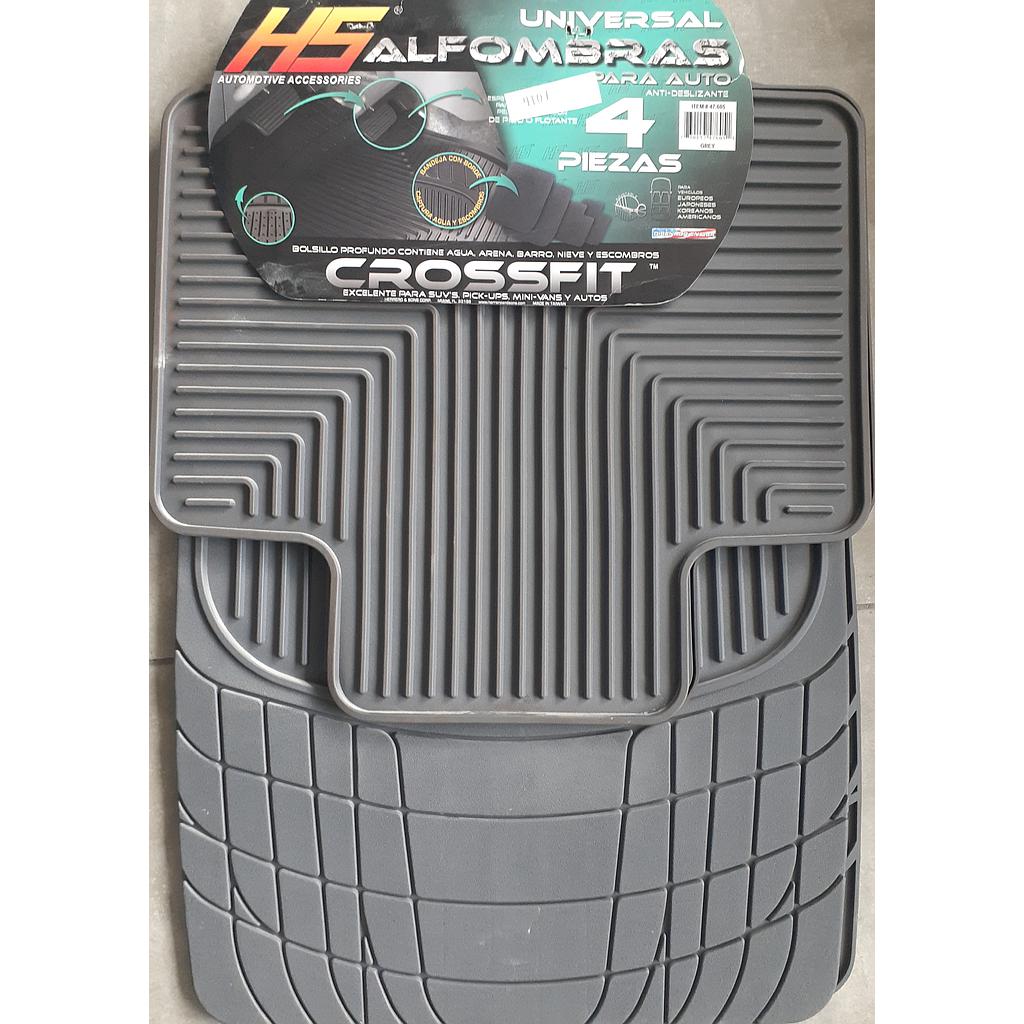Alfombra HS  CroosFit  4PC 47.605 Gris
